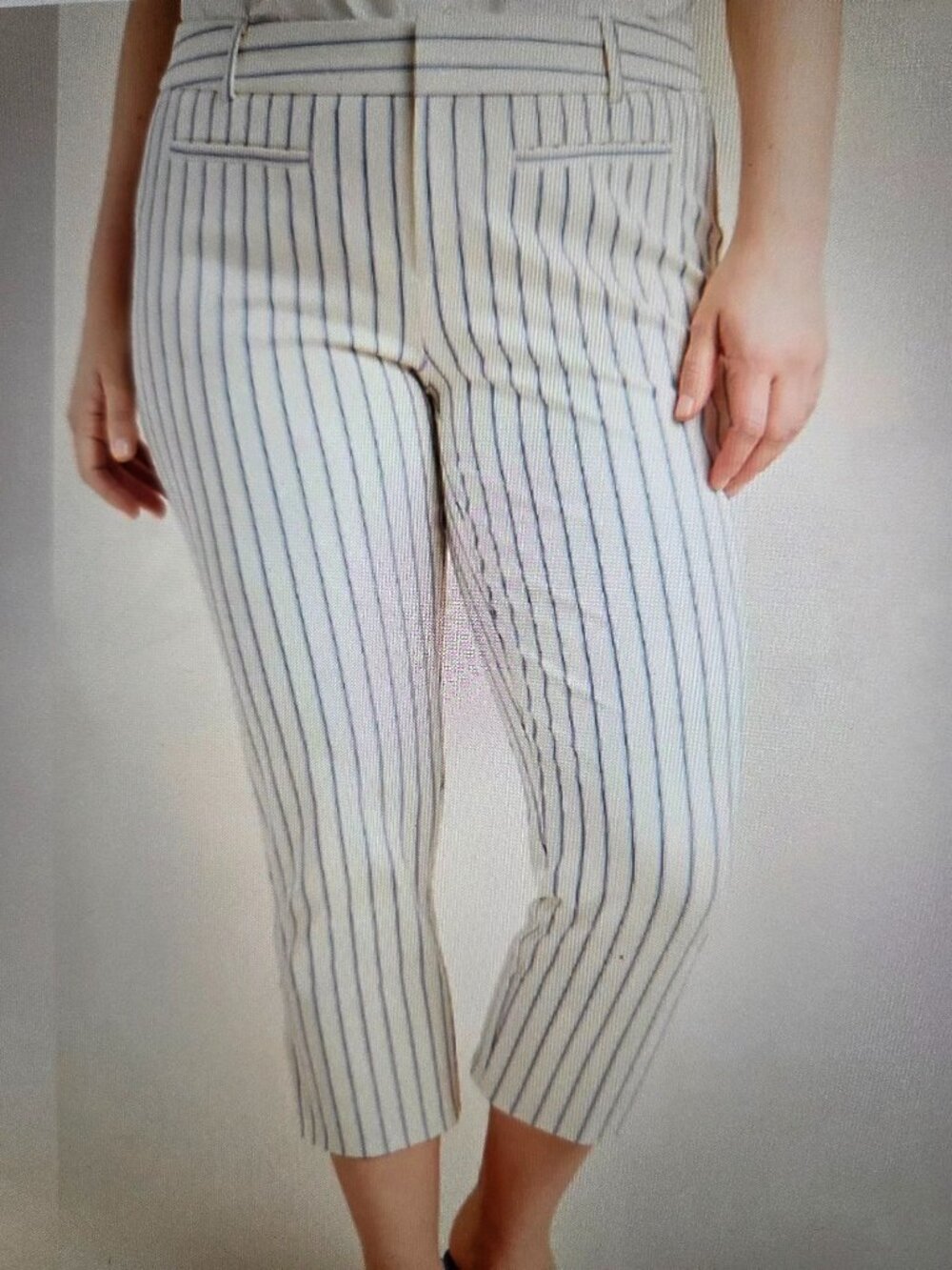 VGUC Anthropologie Essential slim striped dress pants-sz. 10